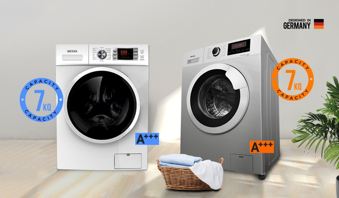 Riffel Washing Machine - Functional design and smart features!